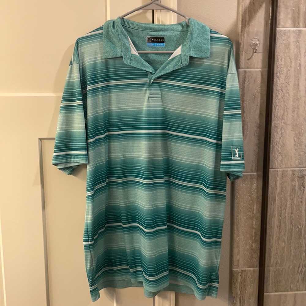 Men’s PGA tour golf polo XL